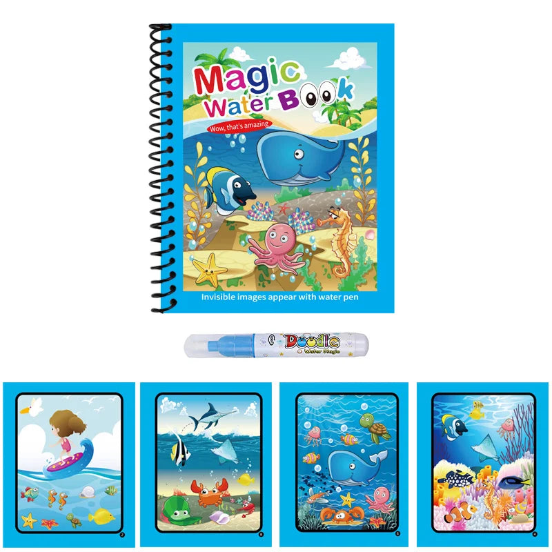 Paint-with-Water Book