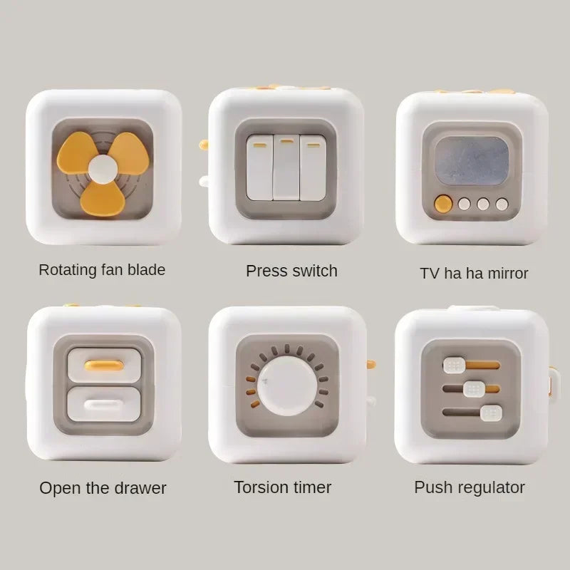 The six sides of the Tiny Tinker Cube