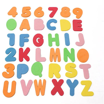 Bath Wall Letters & Numbers, the full set